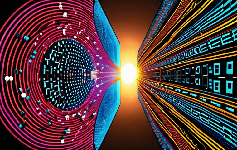 **
A visually striking representation of quantum superposition. Imagine a coin spinning rapidly in the air, blurring the line between heads and tails. Overlay this with binary code (0s and 1s) that are also blurred and overlapping, hinting at the simultaneous existence of multiple states. Use vibrant colors and a slightly futuristic, digital aesthetic. The overall feeling should be one of potential and uncertainty.
**